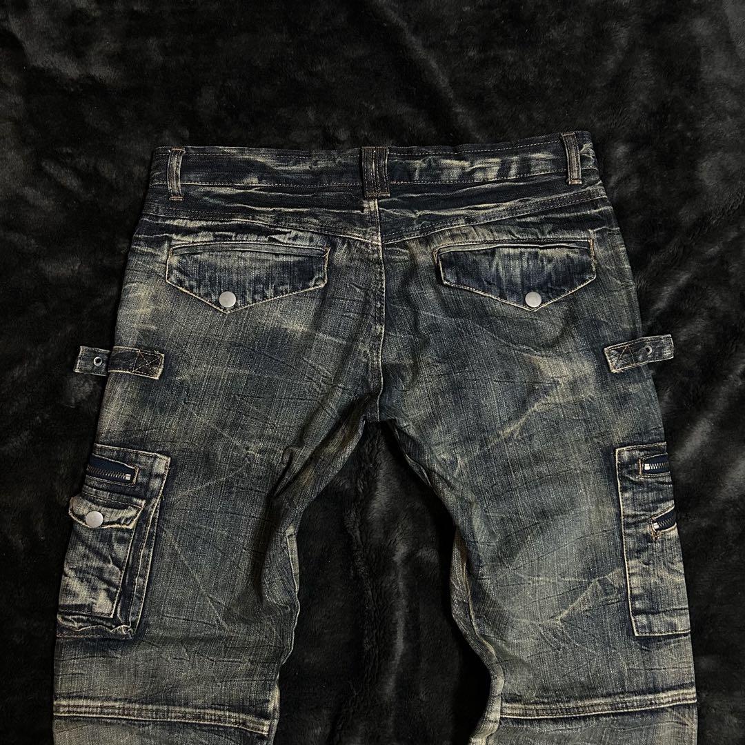 パンツ 00s semantic design gimmick denim pants