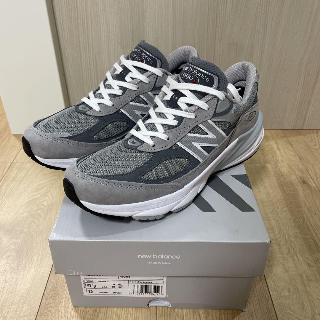 ニューバランス 990V6 made in U.S.A M990GL6 27cm