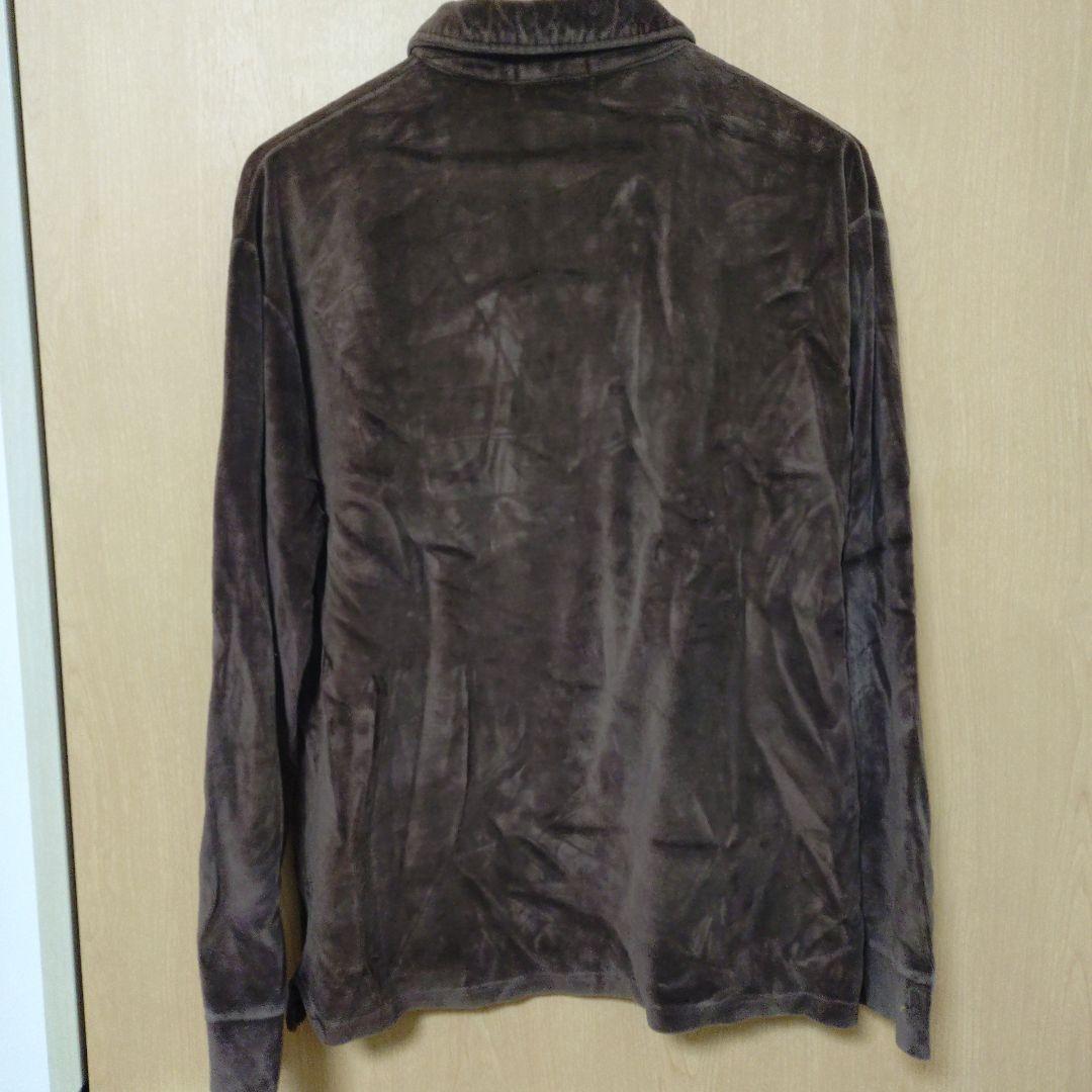激レア　ラコステ 襟付き長袖 ベロア 古着 70S