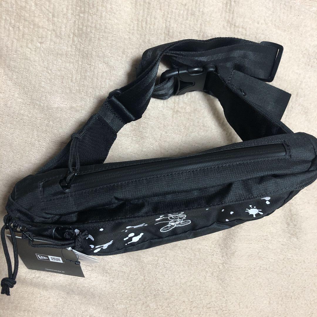 ランド ニューエラ×ディズニー 新品未使用品 レア R4LQ9-m31507528542 コラボ mickeyボディバッグ ✚ブランド