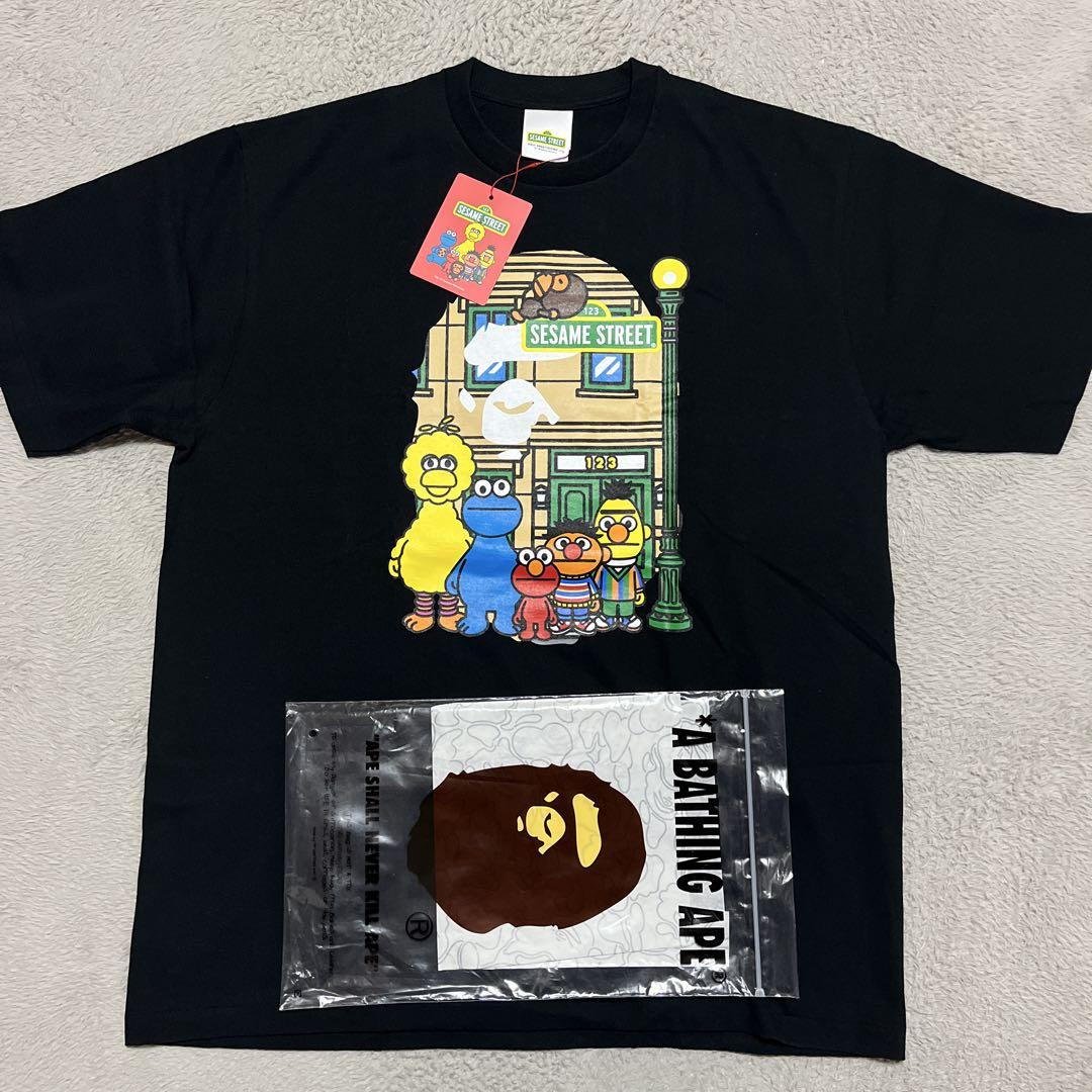 APE BAPE SESAME STREET tシャツ セサミストリート　2XL