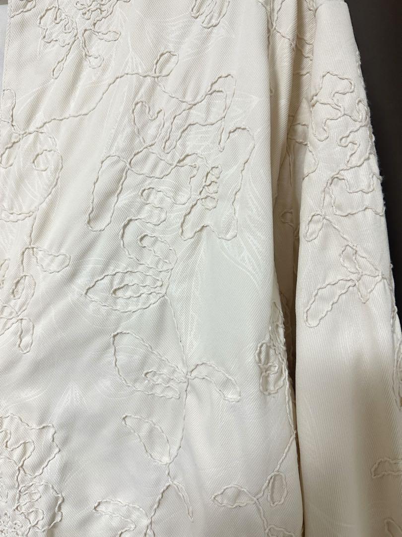 ジャケット・アウター eaphi PATCHWORK EMBROIDERY LACE JACKET