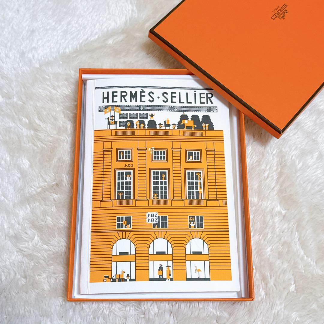 【訳あり美品】HERMESエルメス フォーブル エクスリブリス ノートブック
