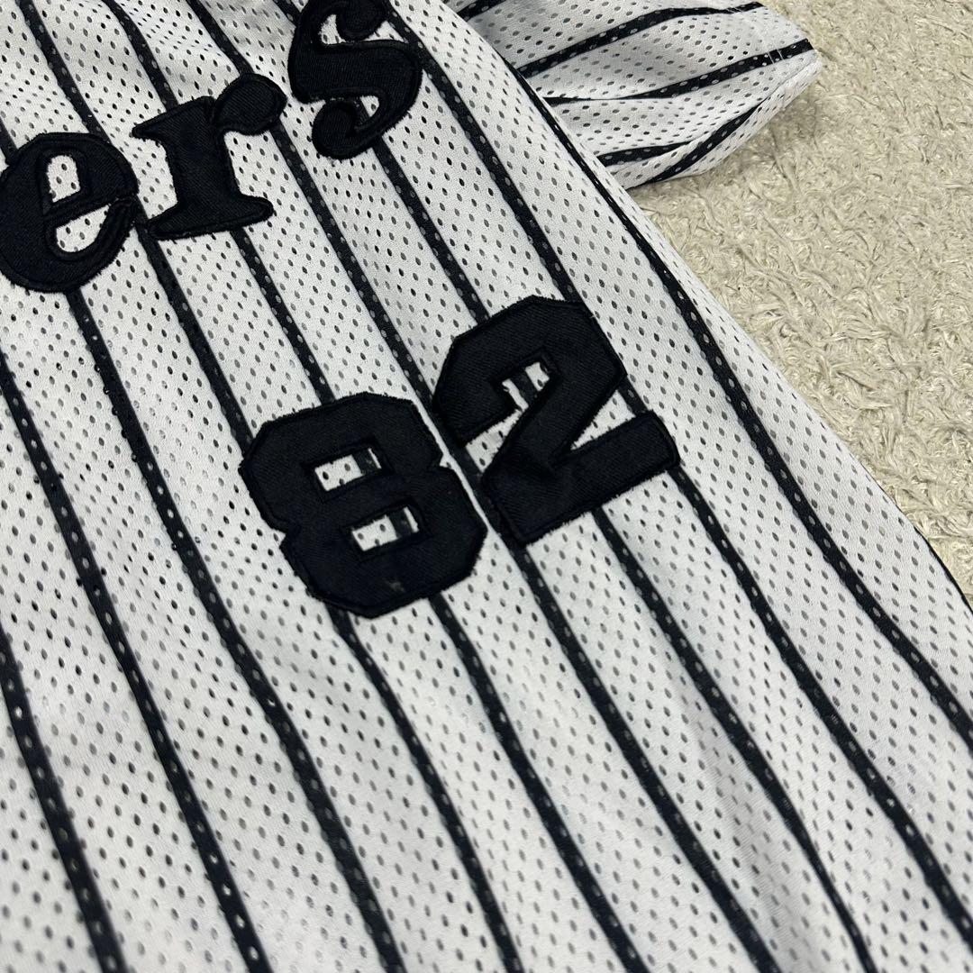 美品・LL相当】阪神 刺繍 野村監督 背番号82 レプリカ ユニフォーム
