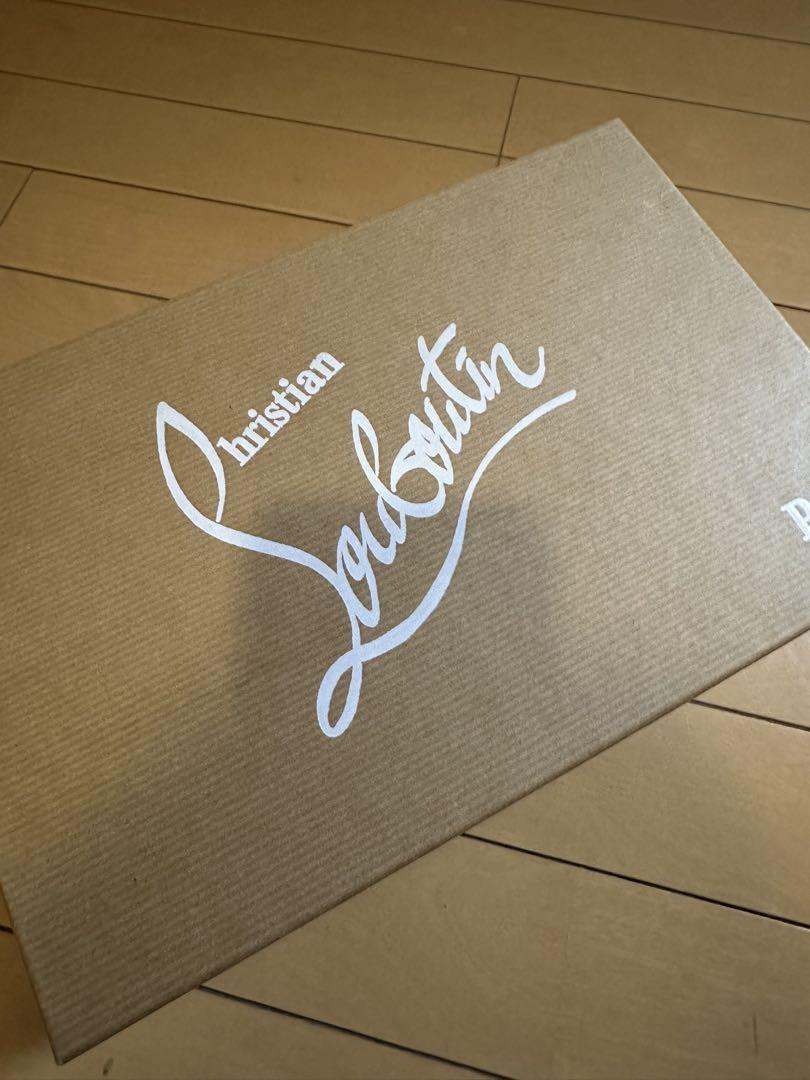 Christian Louboutin ピンク オープントゥ ハイヒール