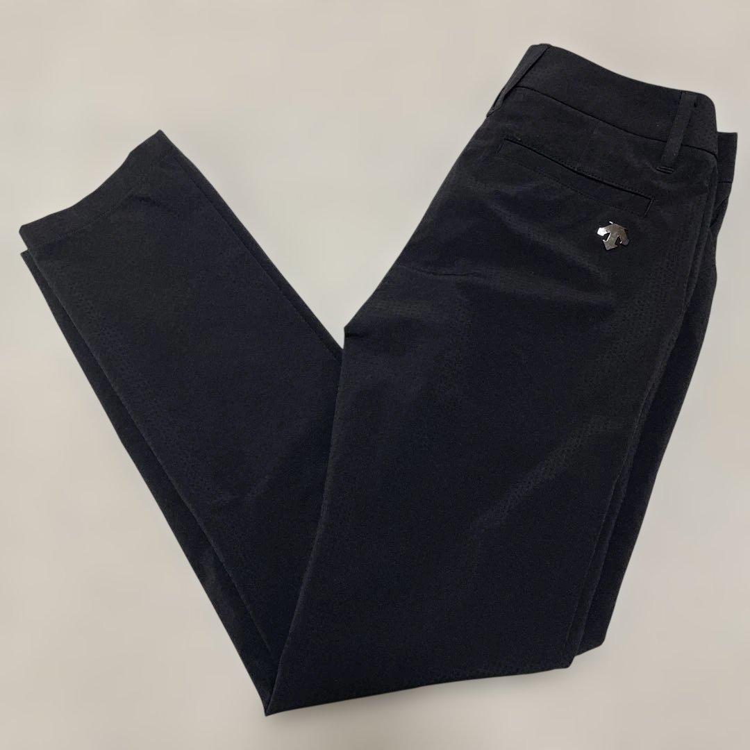 DESCENTE GOLF デサントゴルフ スリムフィットパンツ ブラック SS