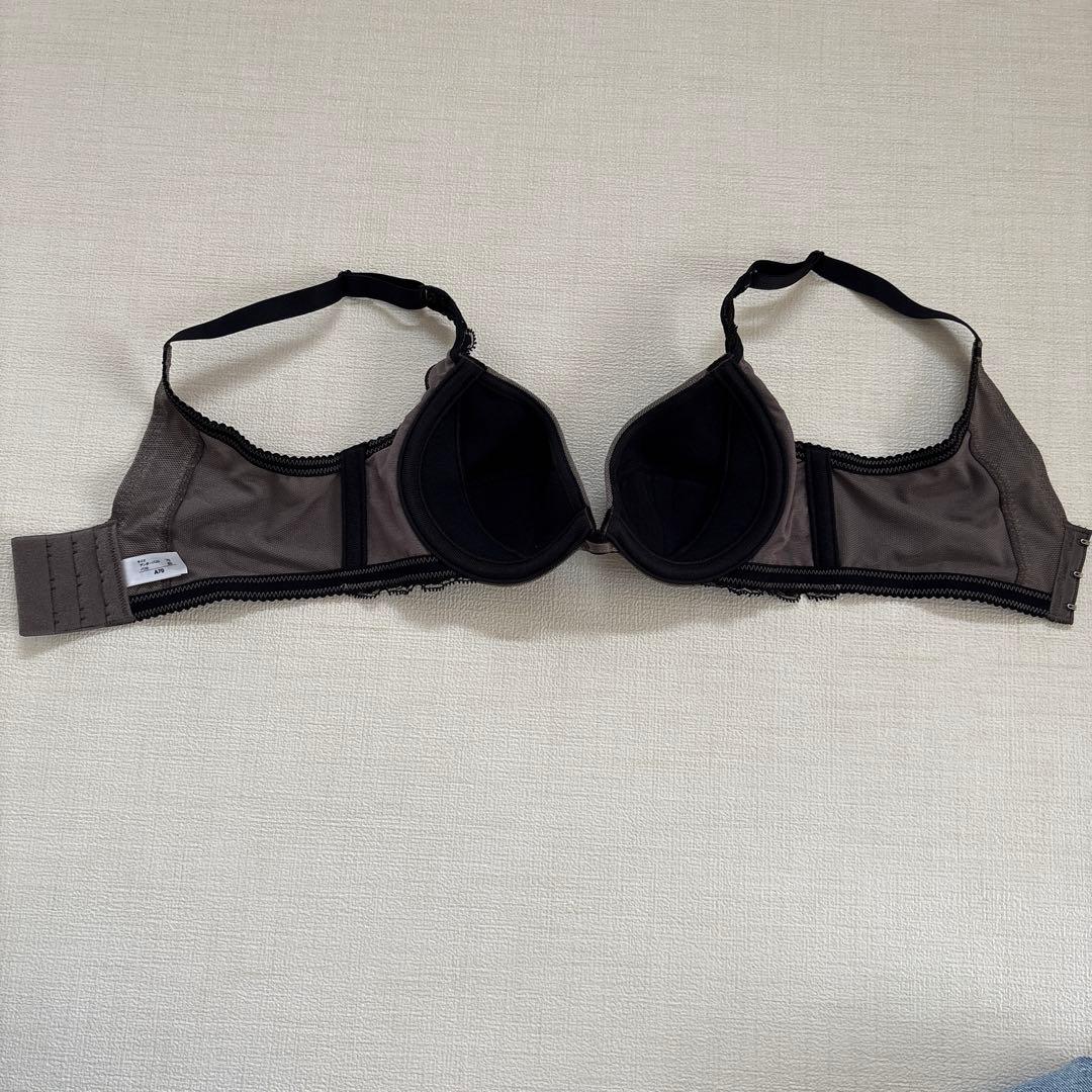 グレー レース付き補正ボディスーツ グレー レース付き補正ボディスーツ