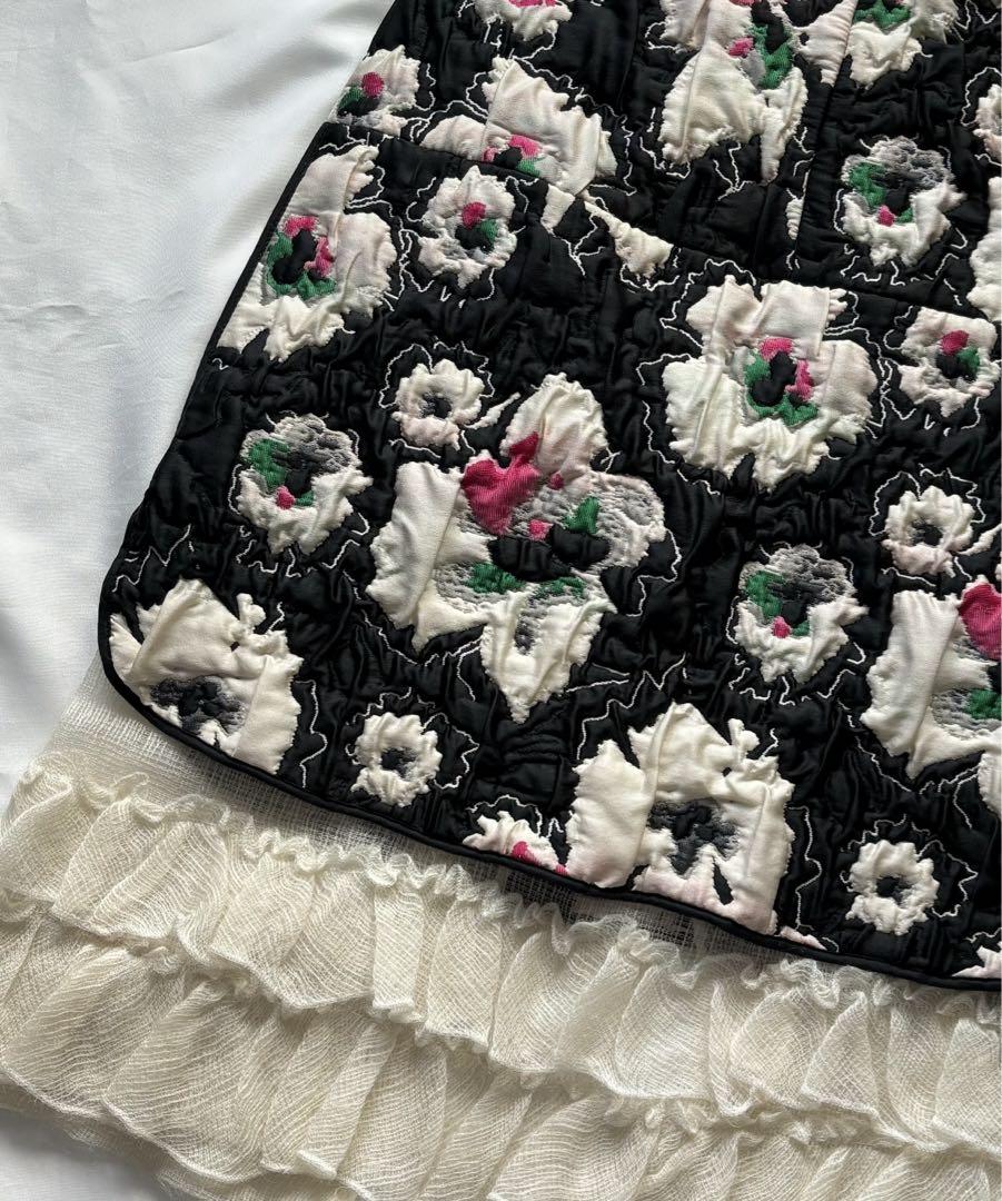 MARNI 花柄スカートジップ