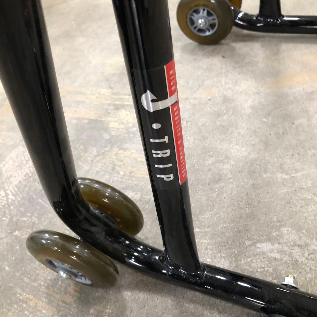 黒いバイクスタンド 高さ調整可能 黒いバイクスタンド 高さ調整可能