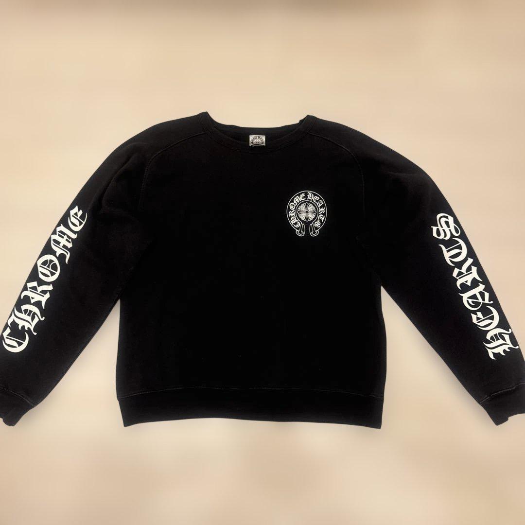 Chrome Hearts ブラック トレーナー - メルカリ