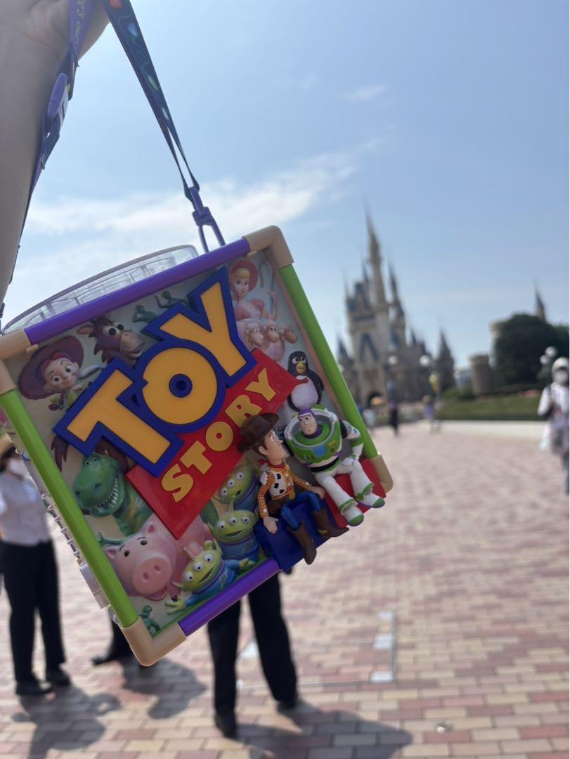 【激レア！プレミア試写会プロモ】トイストーリー　ポップコーン　バケット 激レア！プレミア試写会プロモ】トイストーリー ポップコーン
