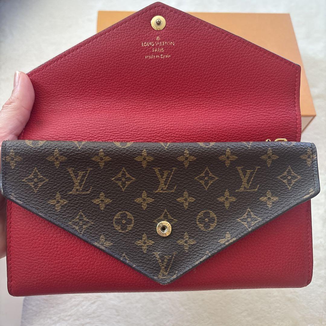 Louis Vuitton ポルトフォイユ・ドュブルV モノグラム　長財布