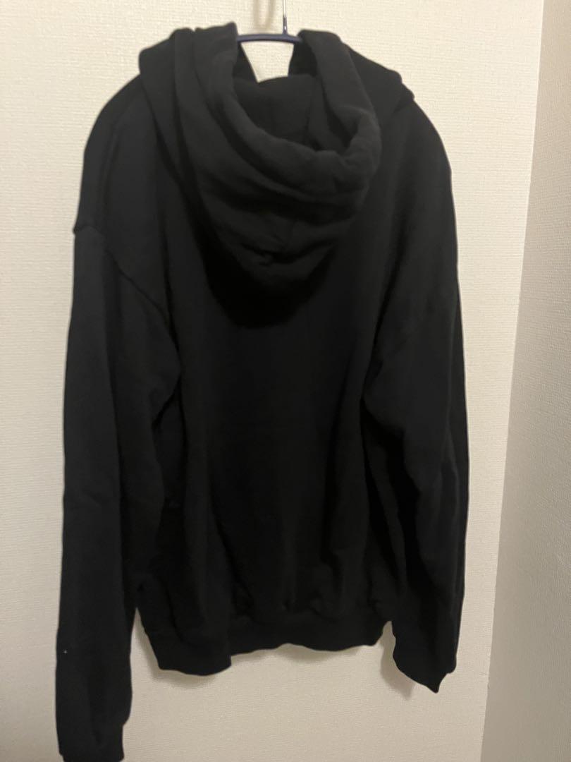 CELINE 黒 パーカー　ドローコード