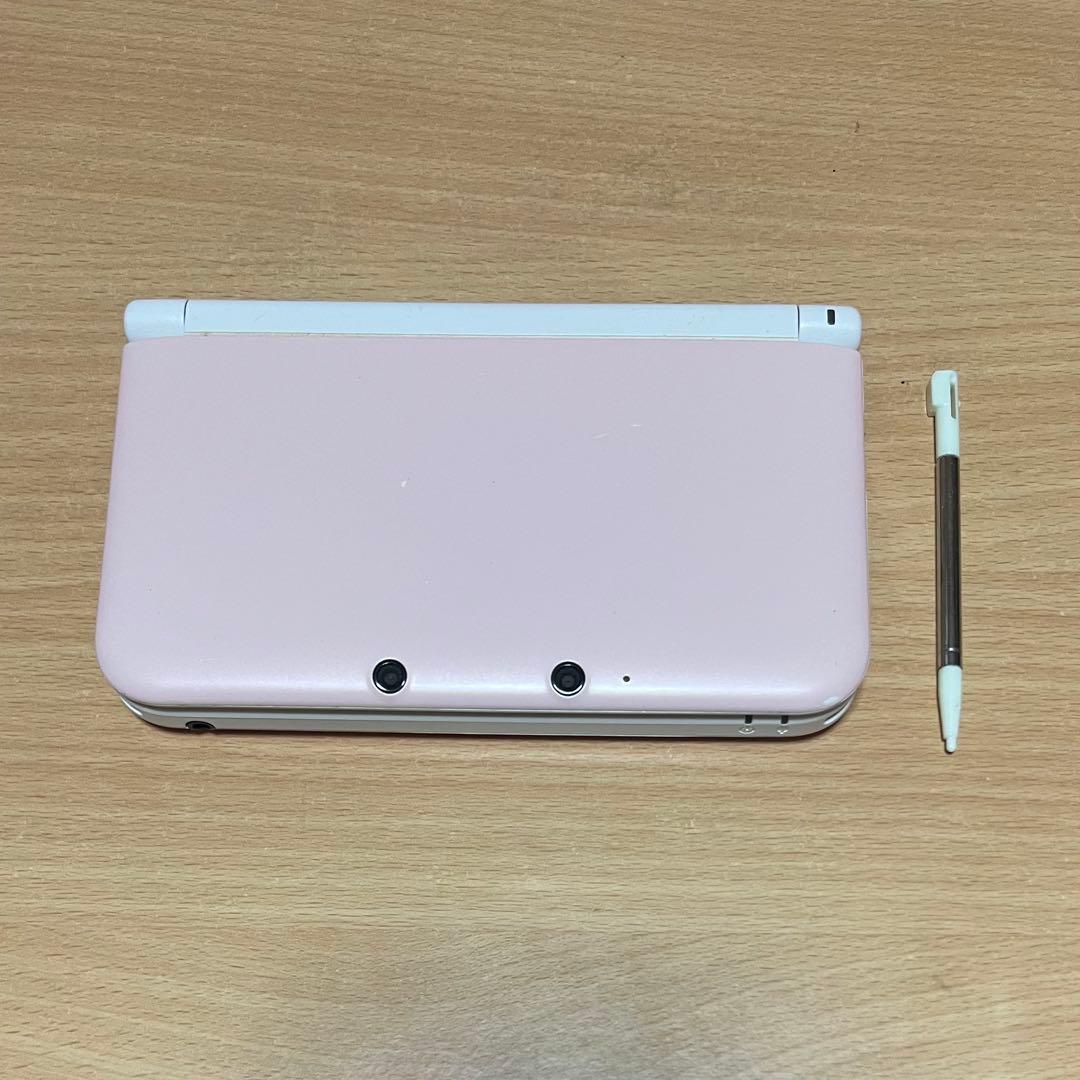 ニンテンドー3DSLL本体 ピンク×ホワイト 充電器セット