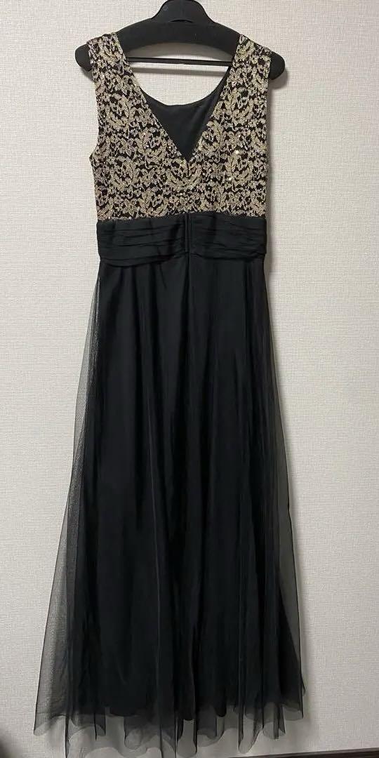 【mamako 】R's Gown ブラック ロングドレス　Sサイズ