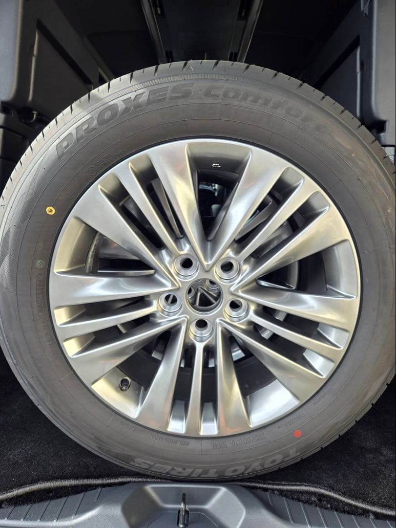 アルファード 40系 ホイール タイヤ 4本TOYOTA BRIGHTFACE_UK