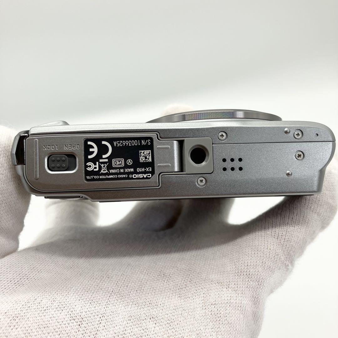 専用✨ CASIO EXILIM EX-H10 デジタルカメラ シルバー