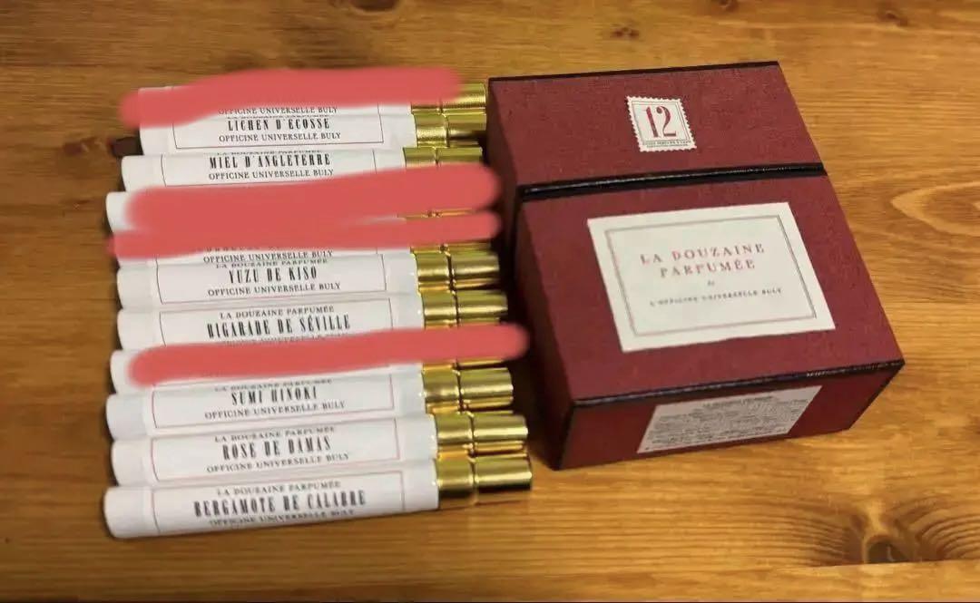 Buly LA DOUZAINE PARFUMEE 10本セット　ビュリー