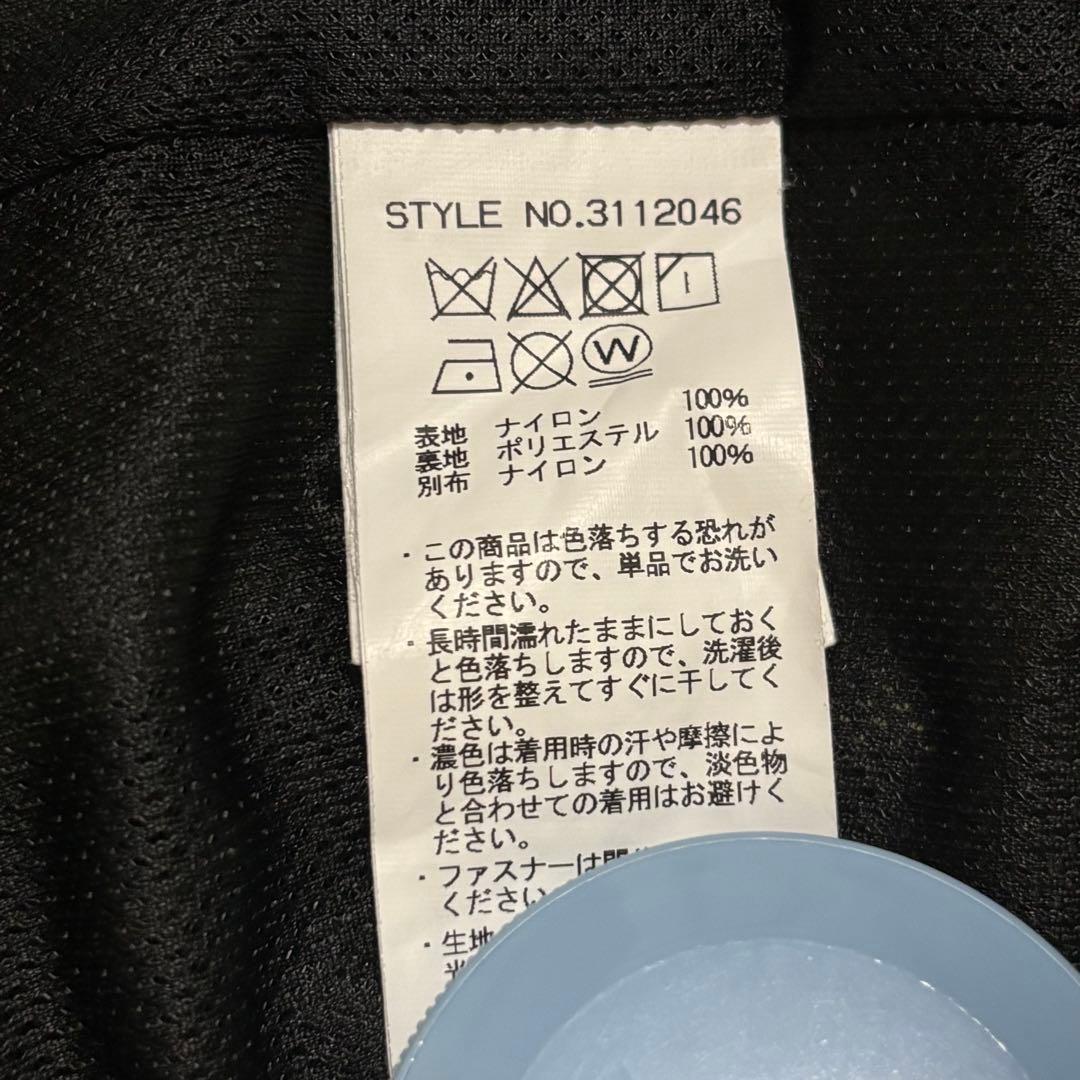 ショット SCHOTT ナイロンジャケット パーカー カーキ ブラック Mサイズ