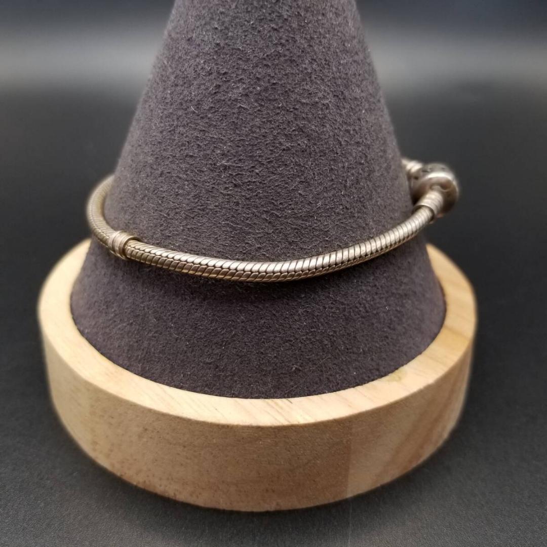 Pandora スネークチェーン シンプル スタイリッシュ 925 シルバー ヴ