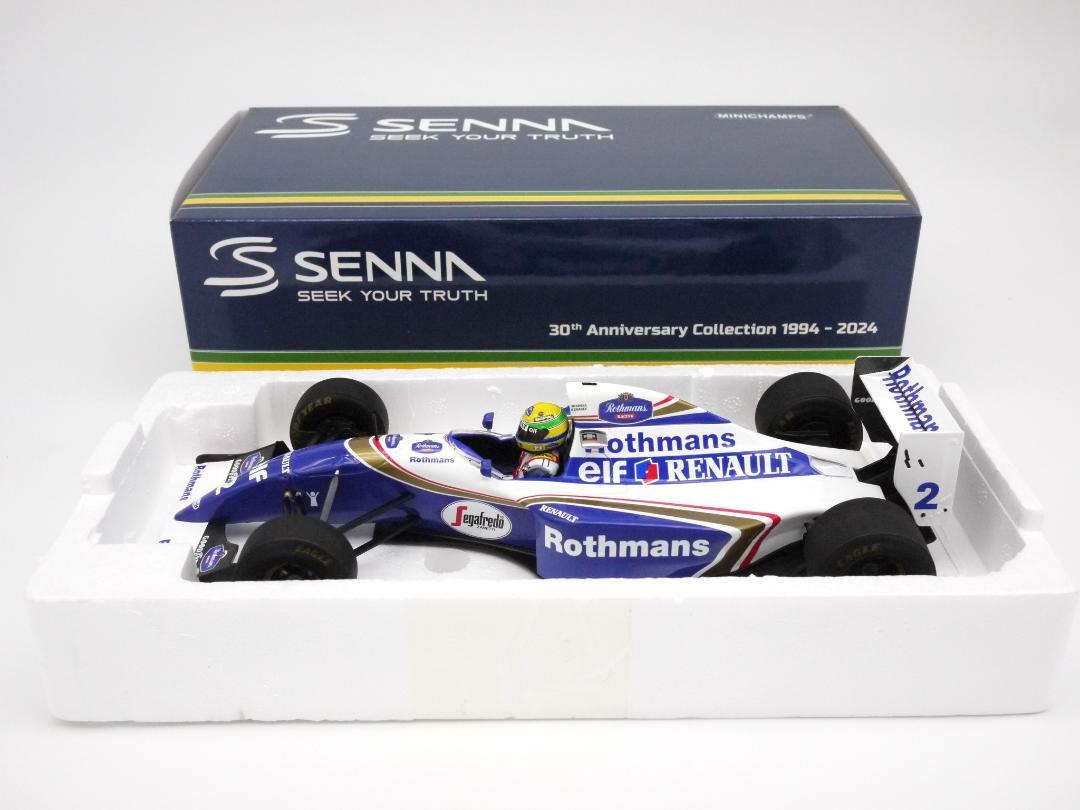 1/18 ウィリアムズ FW16 ウェザリング Rothmans A.セナ
