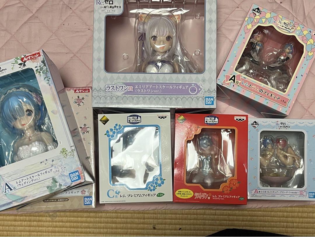 【数量限定】旧モデル在庫処分セールを開催します！ リゼロ 一番くじ フィギュアまとめ売り コミック・アニメ
