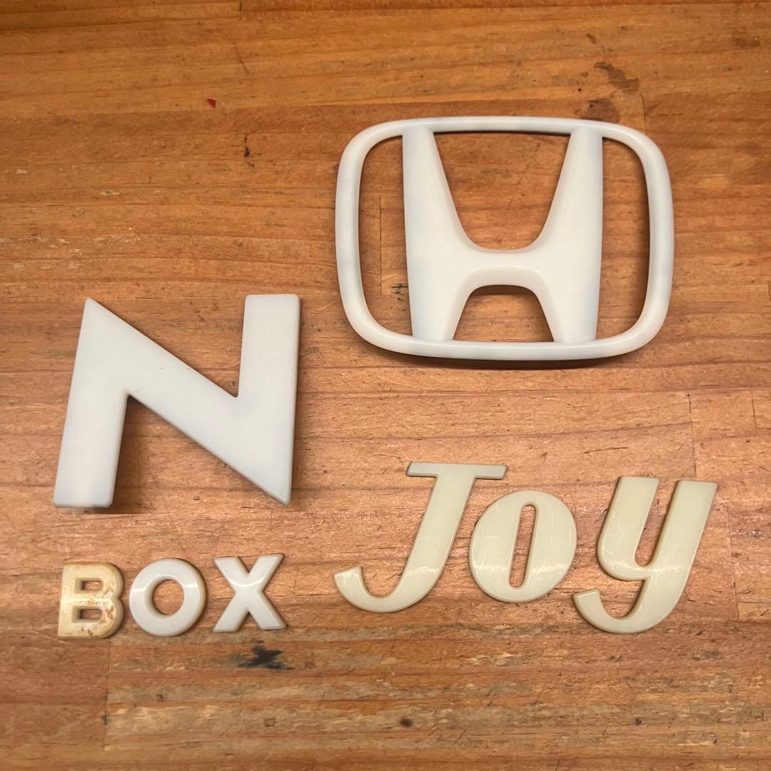 マットブラック ホンダ NBOX JOY純正エンブレム 2699目立った傷や汚れなし BRIGHTFACE_UK