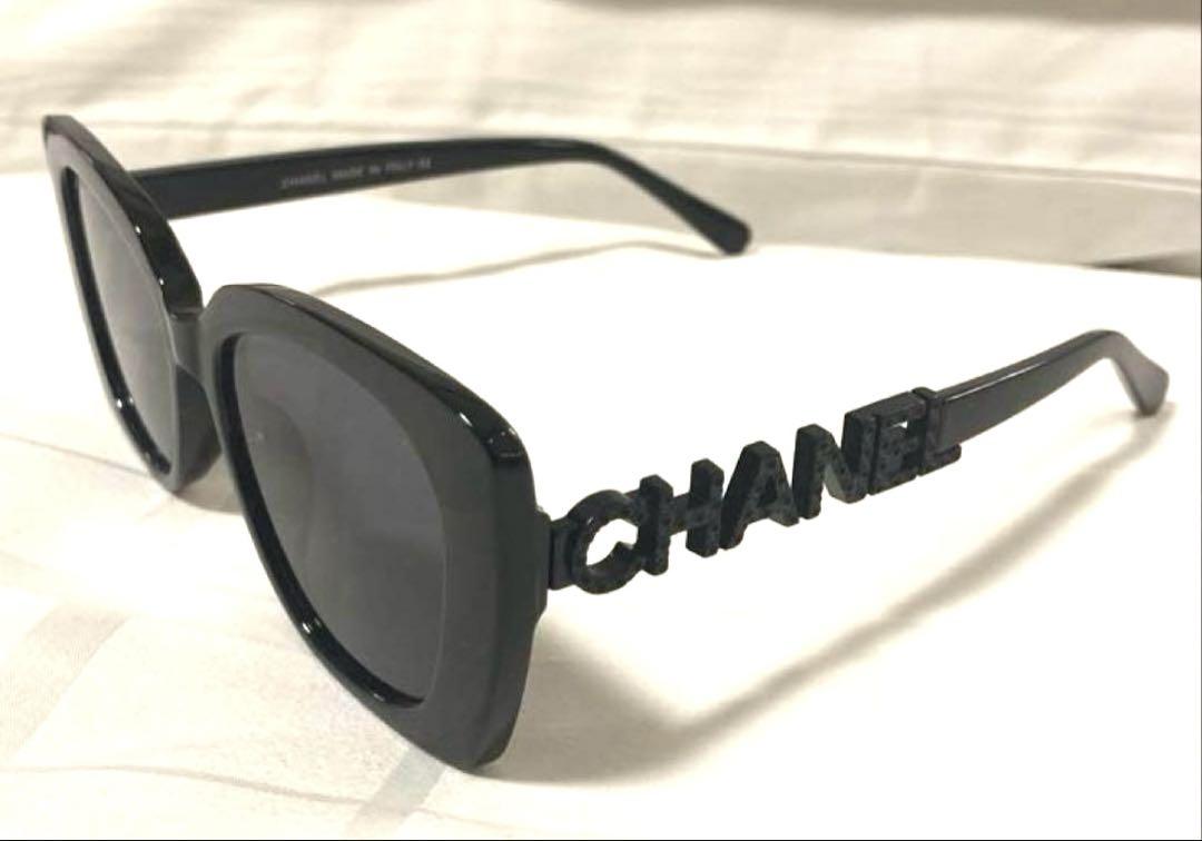 CHANEL ブラック サングラス　男女兼用 8,657円
