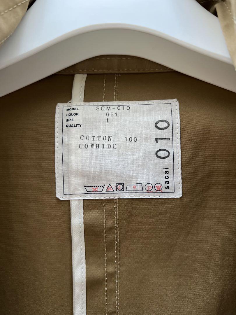 sacai サカイ　モッズコート　トレンチコート　メンズ