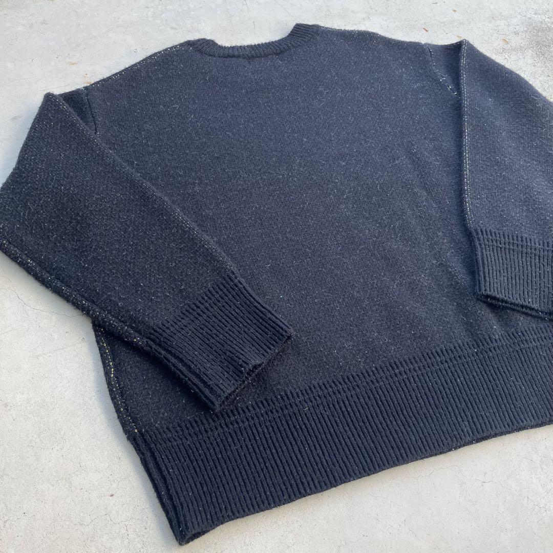 21AW kudos NUTS! PULLOVER knit ブラック