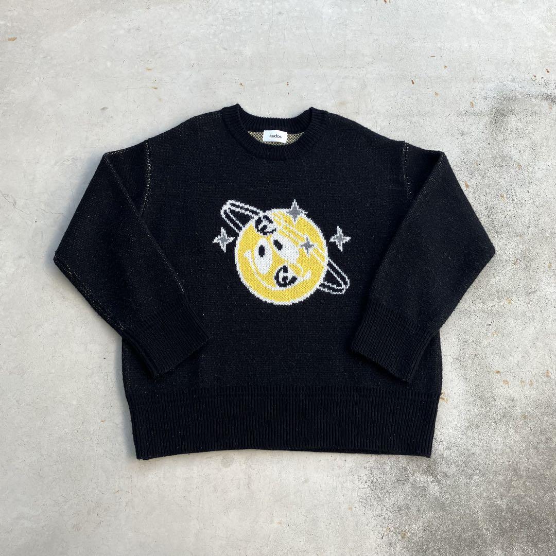 21AW kudos NUTS! PULLOVER knit ブラック
