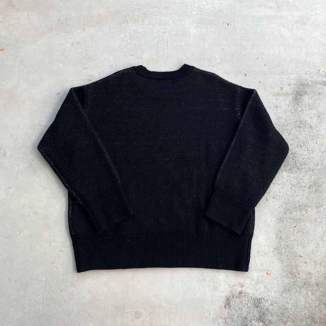 21AW kudos NUTS! PULLOVER knit ブラック