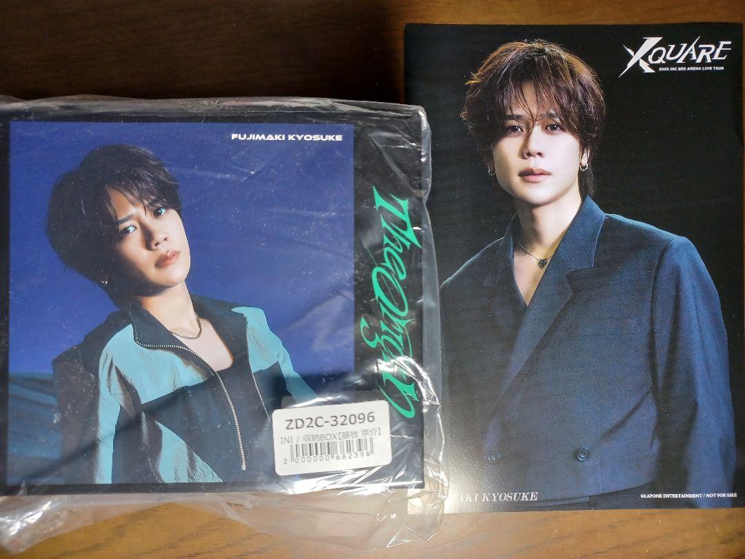 藤牧京介 CD収納BOX INI UNIVERSAL MUSIC【藤牧京介】CD収納BOX，フライヤー後半