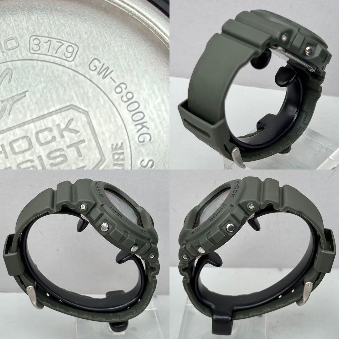 未使用 箱説タグ付 G-SHOCK GW-6900KG 電波ソーラー カーキ