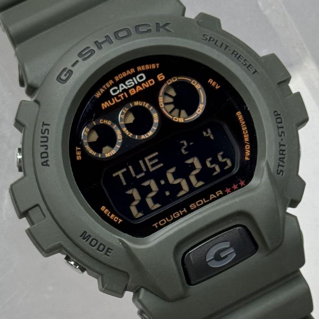 未使用 箱説タグ付 G-SHOCK GW-6900KG 電波ソーラー カーキ