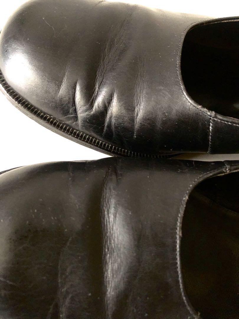 tricot COMME des GARÇONS トリコ　靴　黒　レザー