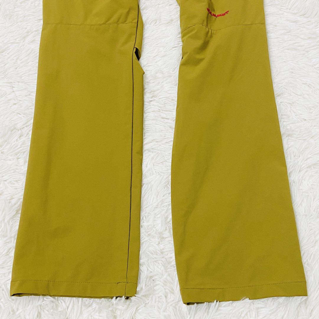 ほぼ新品　マムート　トレッカーズパンツ　ソフトシェル　マウンテンパンツ　茶　Ｍ