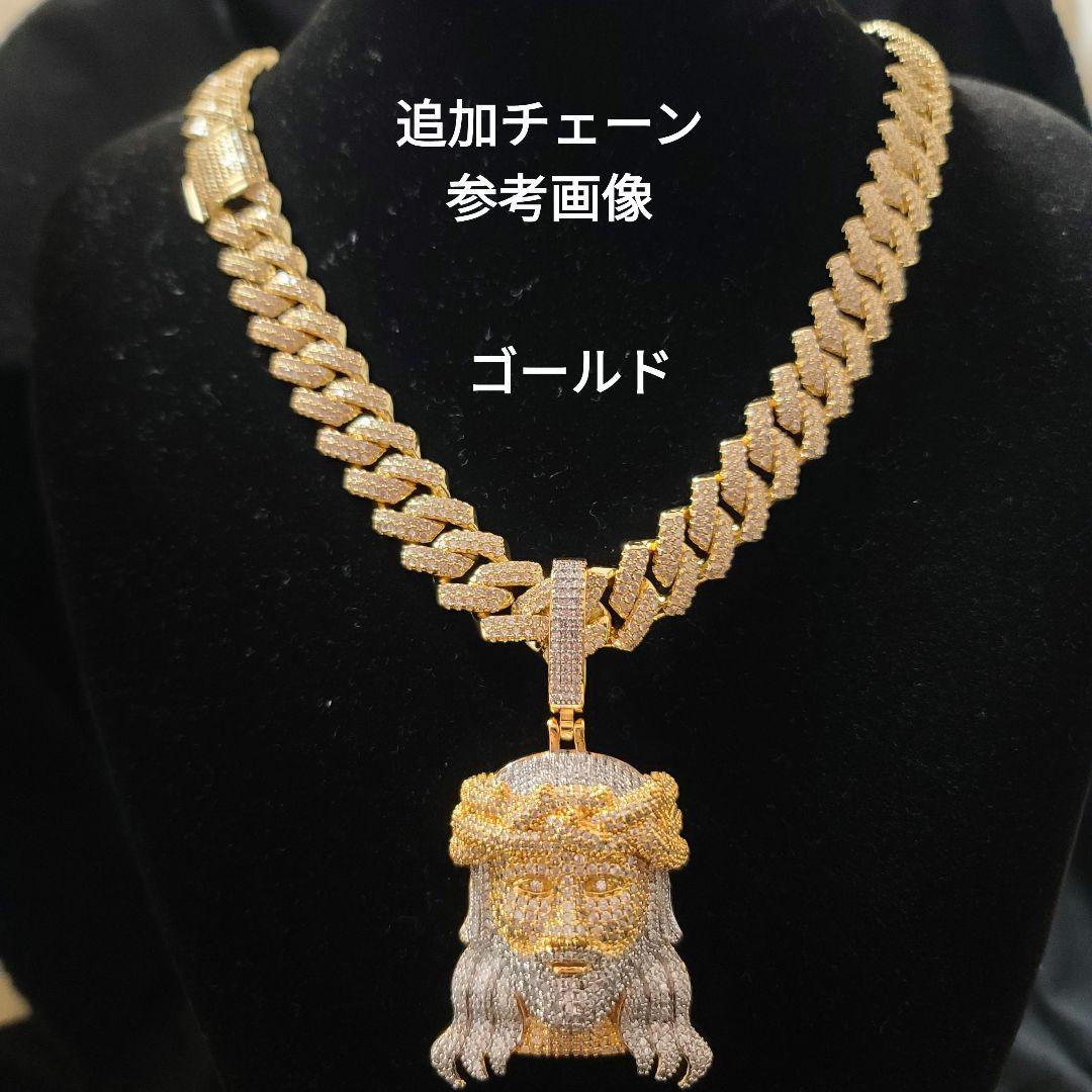ジーザス ネックレス ブリンブリン CZ ジルコニア 立体仕様 キリスト