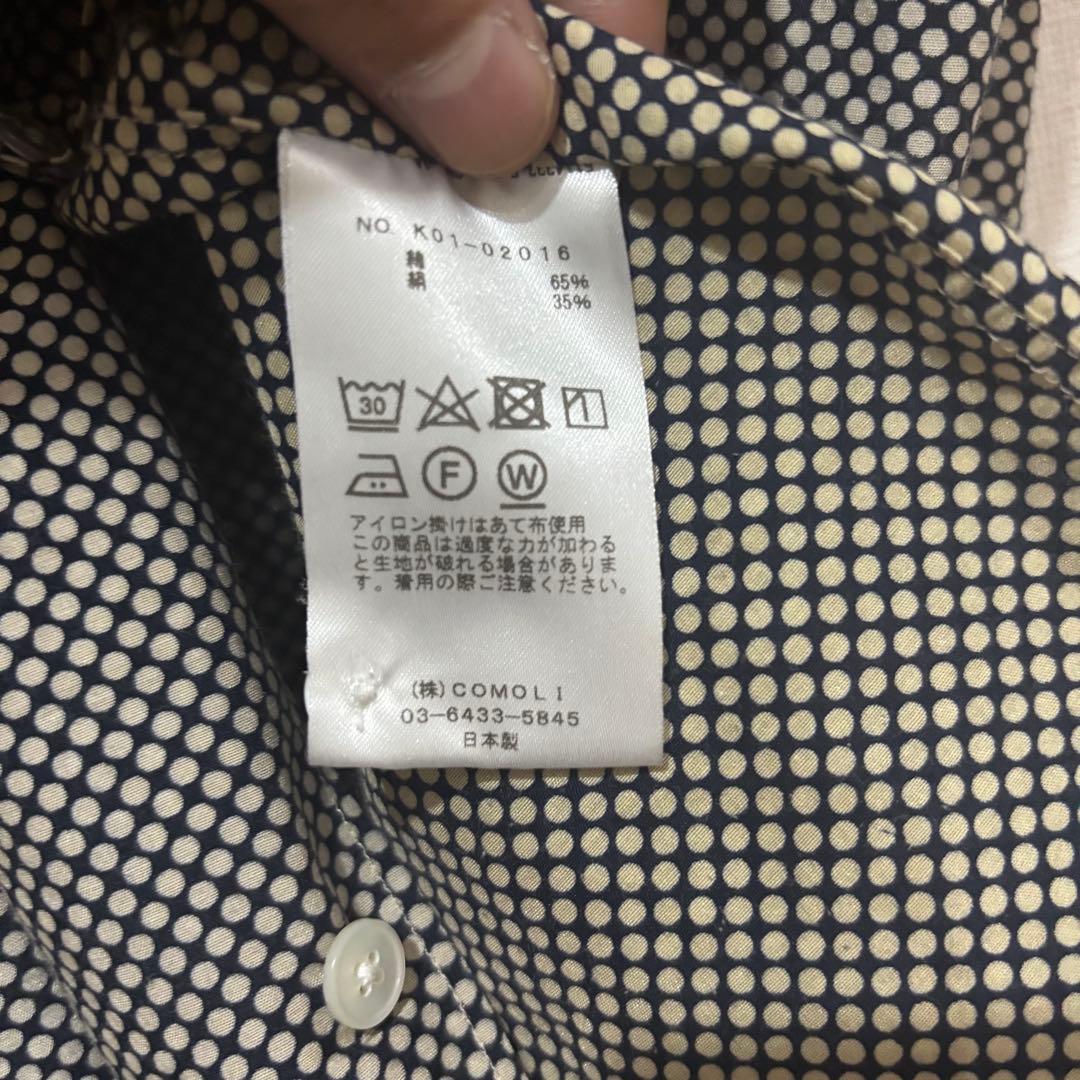 COMOLI 半袖シャツ