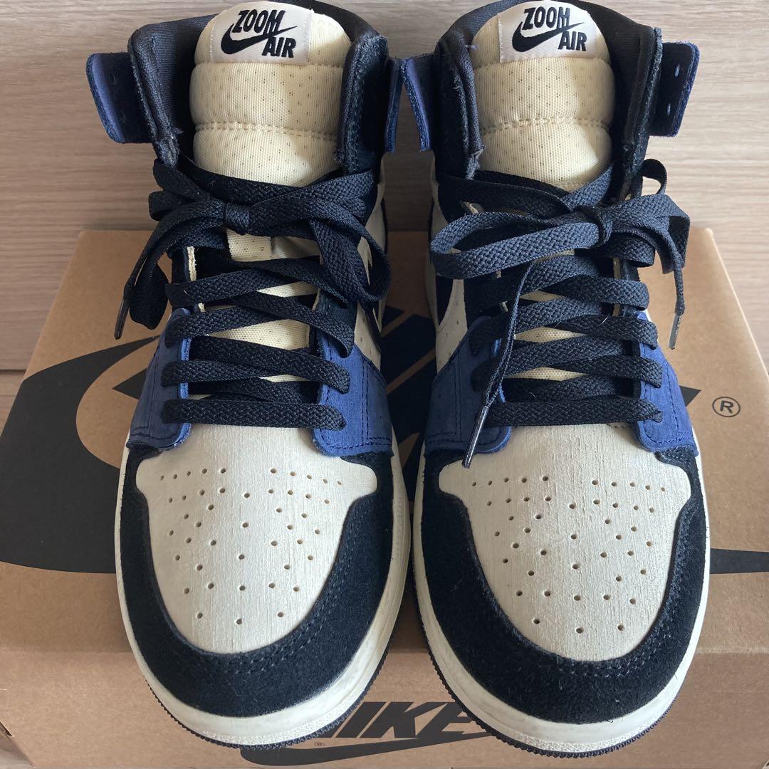 NIKE スニーカー エアジョーダン1 ズーム 中古　24.5cm