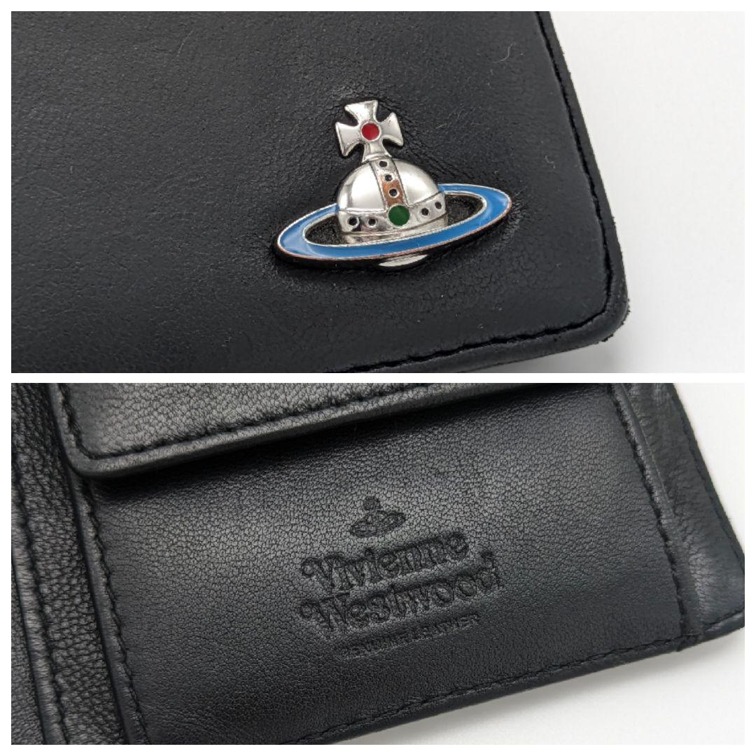 極美品】ヴィヴィアンウエストウッド がま口 2つ折り 財布