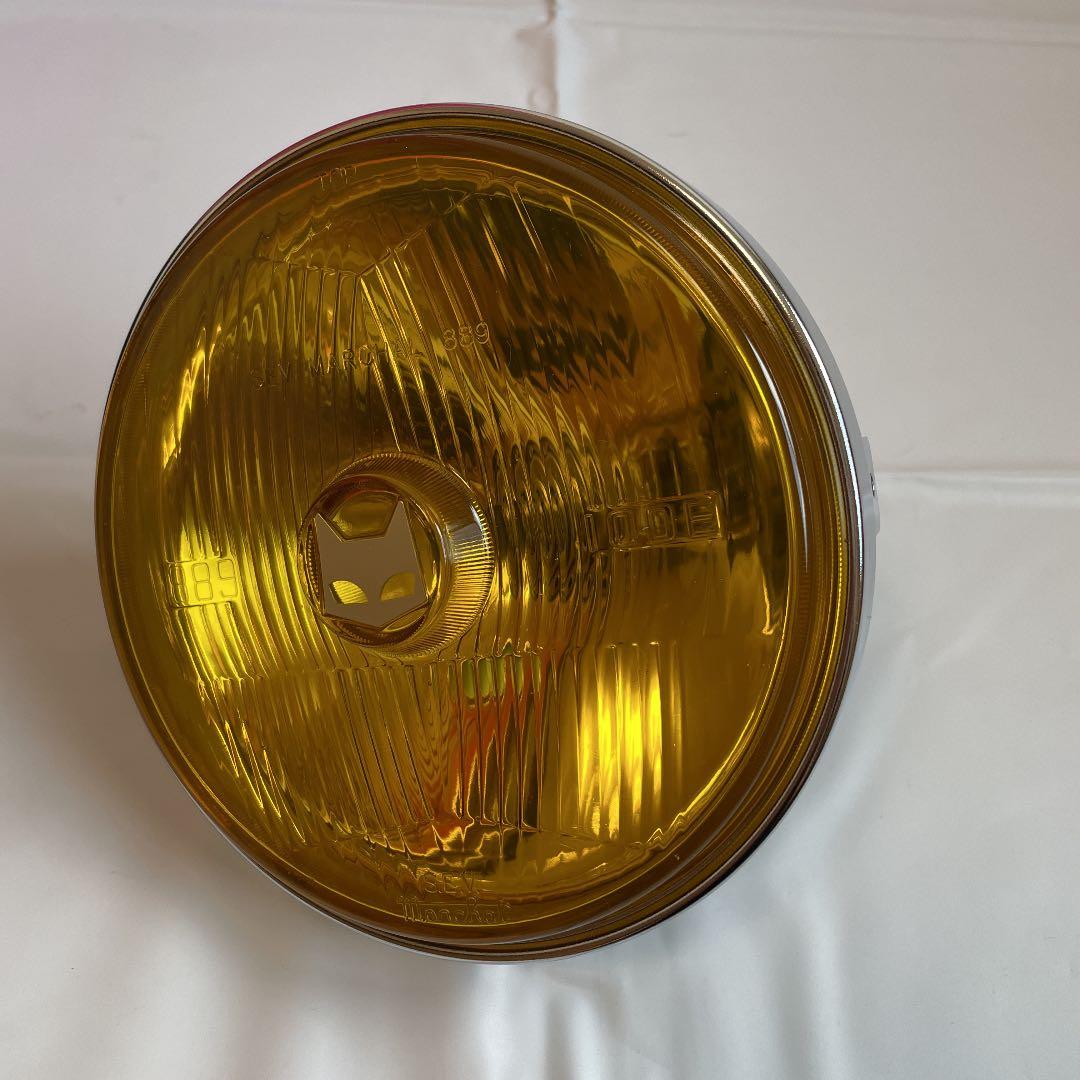 ファッションなデザイン 80パイ ヘッドライト マーシャル 889 イエロー