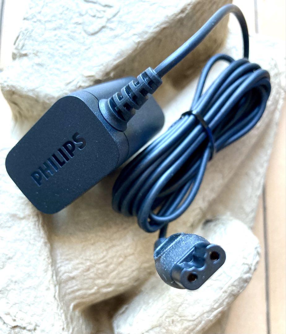 Philips ACアダプター 2ピン 黒HQ8505