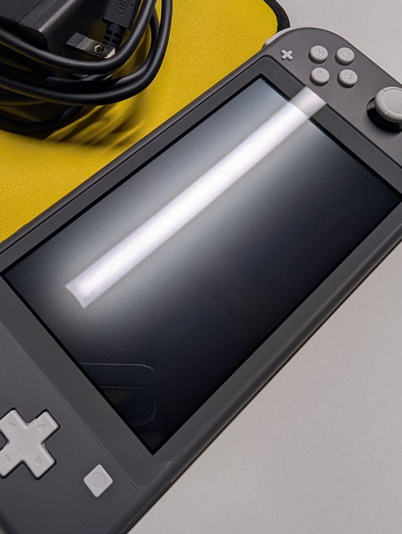 Nintendo Switch Lite グレー 本体 充電器付き