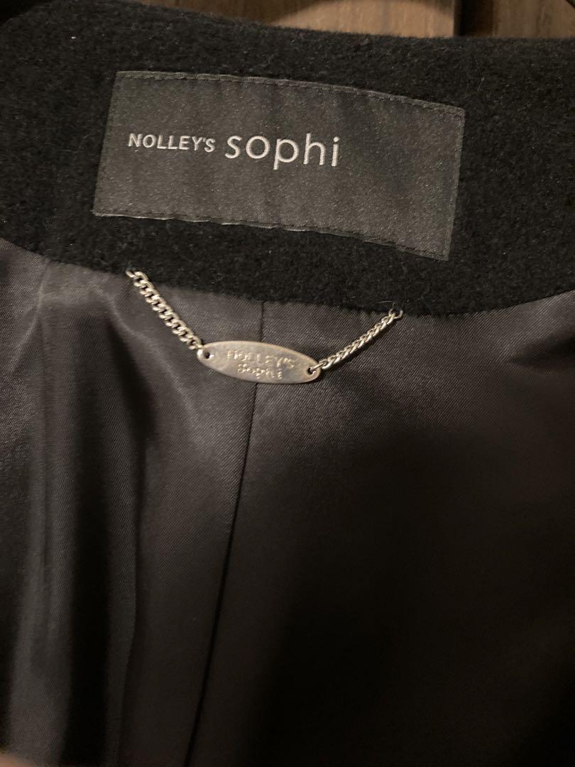 美品→やや傷】NOLLY'S sophi ファー付ショートコート(サイズ38)｜ジャケット・アウター
