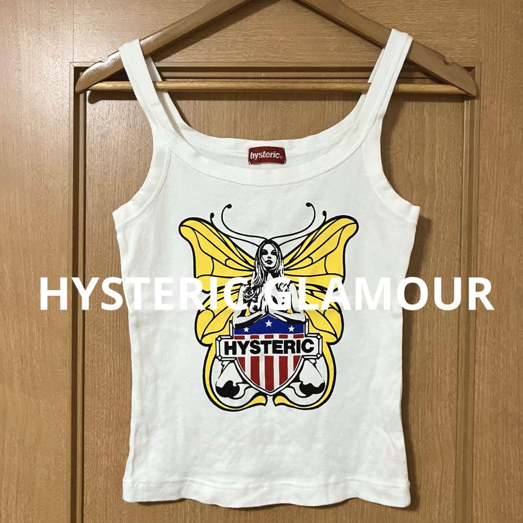 【素敵なデザイン❗️】00's HYSTERIC GLAMOUR 蝶 タンクトップ
