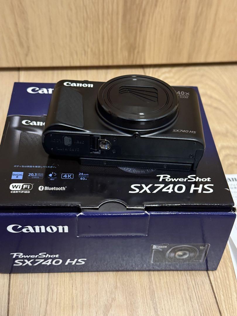 Canon PowerShot SX740 HS 本体 Amazon.com : Canon Powershot SX740 HS Digital Camera (Black