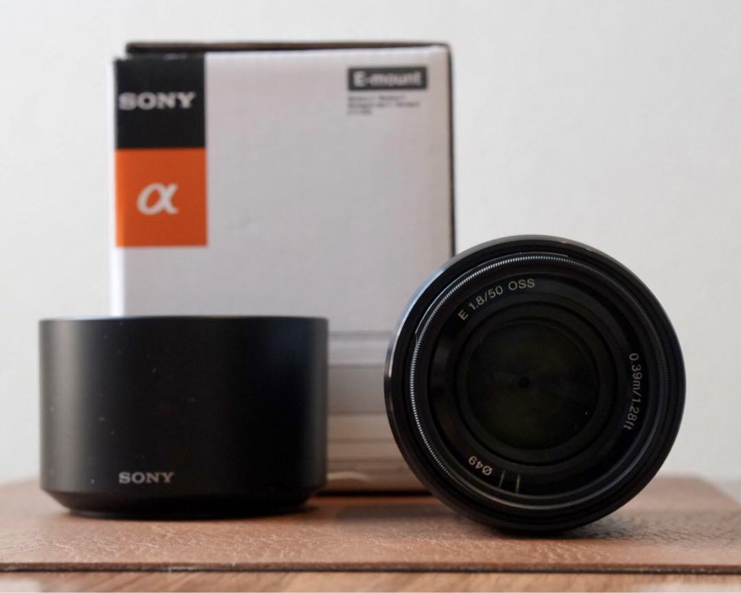 最新人気 k*i様 神レンズ！超美品！SONY F1.8 50mm 単焦点 Eマウント α レンズ(単焦点)
