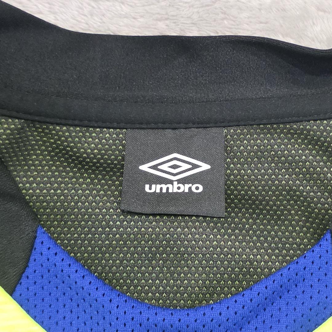 UMBRO　アンブロ　ガンバ大阪　ピステ　O-XO　イエロー　長袖　裏メッシュ