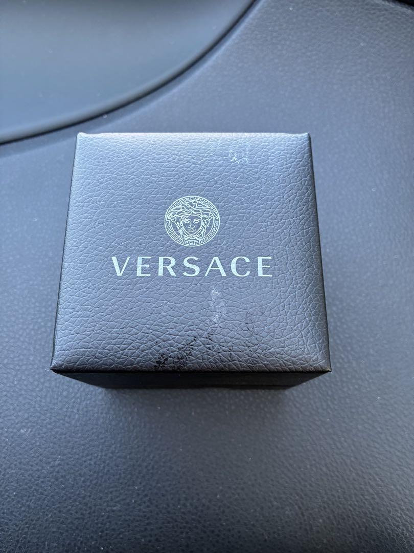 Versace グレカピアス　箱付き